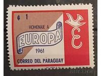 Paraguay 1961 Europa CEPT/Birds MNH