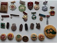 Insigne vechi din URSS (27 buc.) - LOT 21