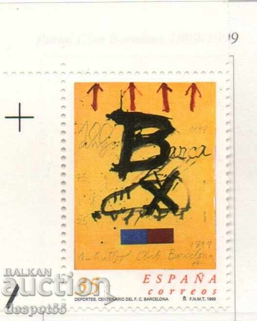 1999. Spania. Centenarul clubului de fotbal Barcelona