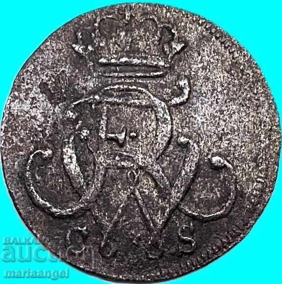 Schilling 1736 Germania Regatul Prusiei argint - rar! - 6