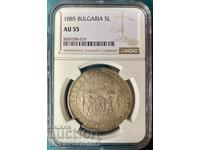 5 BGN 1885 AU 55