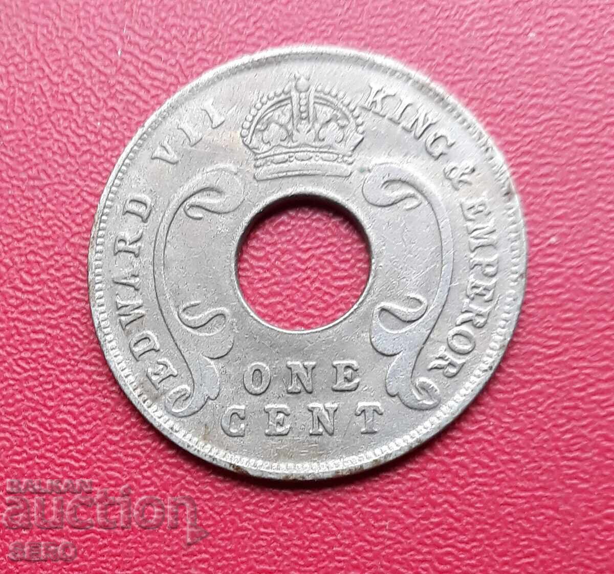 British East Africa-Uganda-1 cent 1909 with price € 5.01 | 9.80 BGN