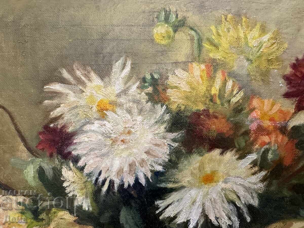 Delivery of Nikola Zlatev painting from the 40s