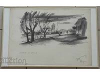 José Sancha drawing-scenography