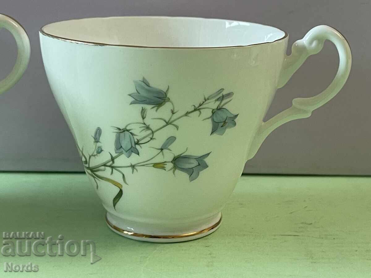 Beautiful porcelain tea cups with price € 0.01 | 0.02 BGN