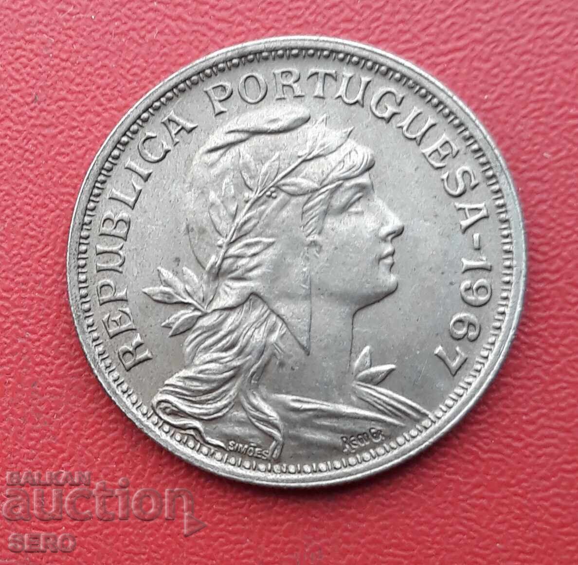 Portugal-50 cents 1967-well preserved with price € 0.36 | 0.70 BGN