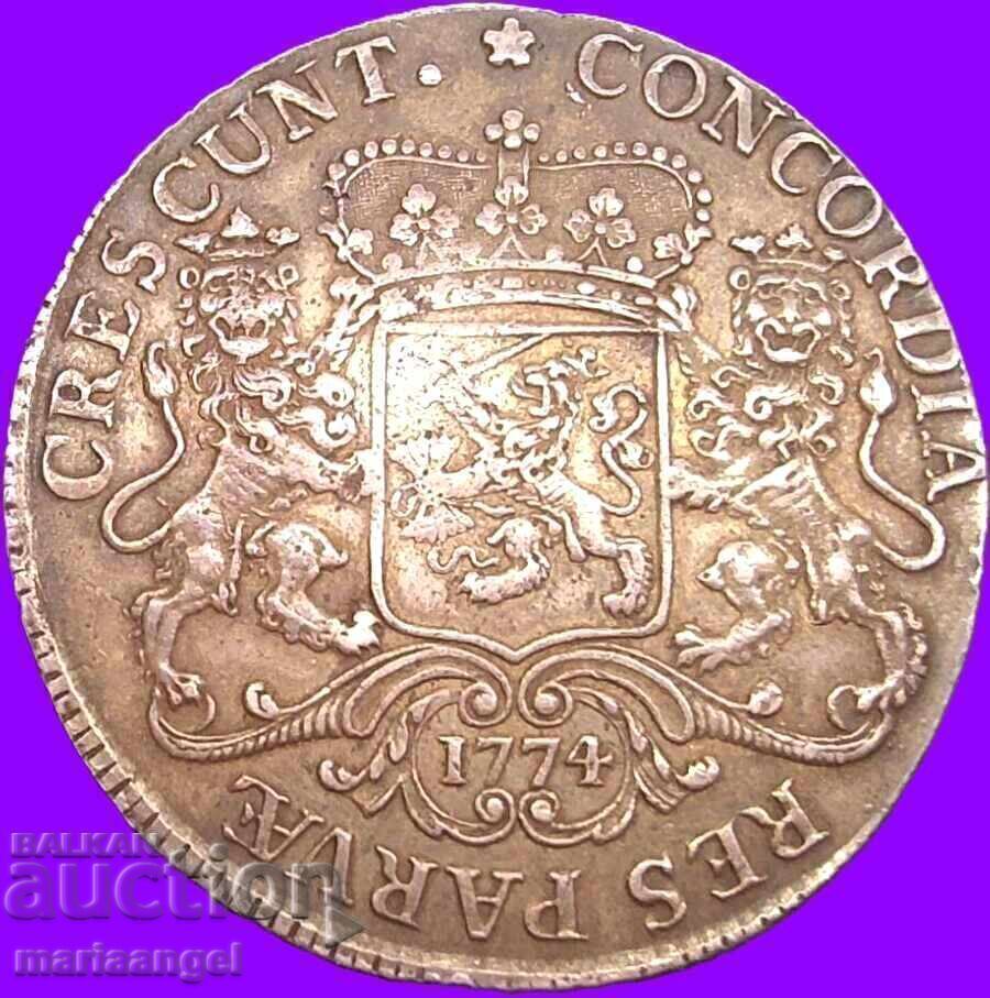 Netherlands 1774 1 Thaler Ducaton "Silver Rider" 32.5g 42mm with price € 438.00 | 856.66 BGN