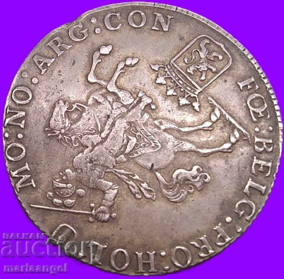 Auction  Netherlands 1774 1 Thaler Ducaton "Silver Rider" 32.5g 42mm