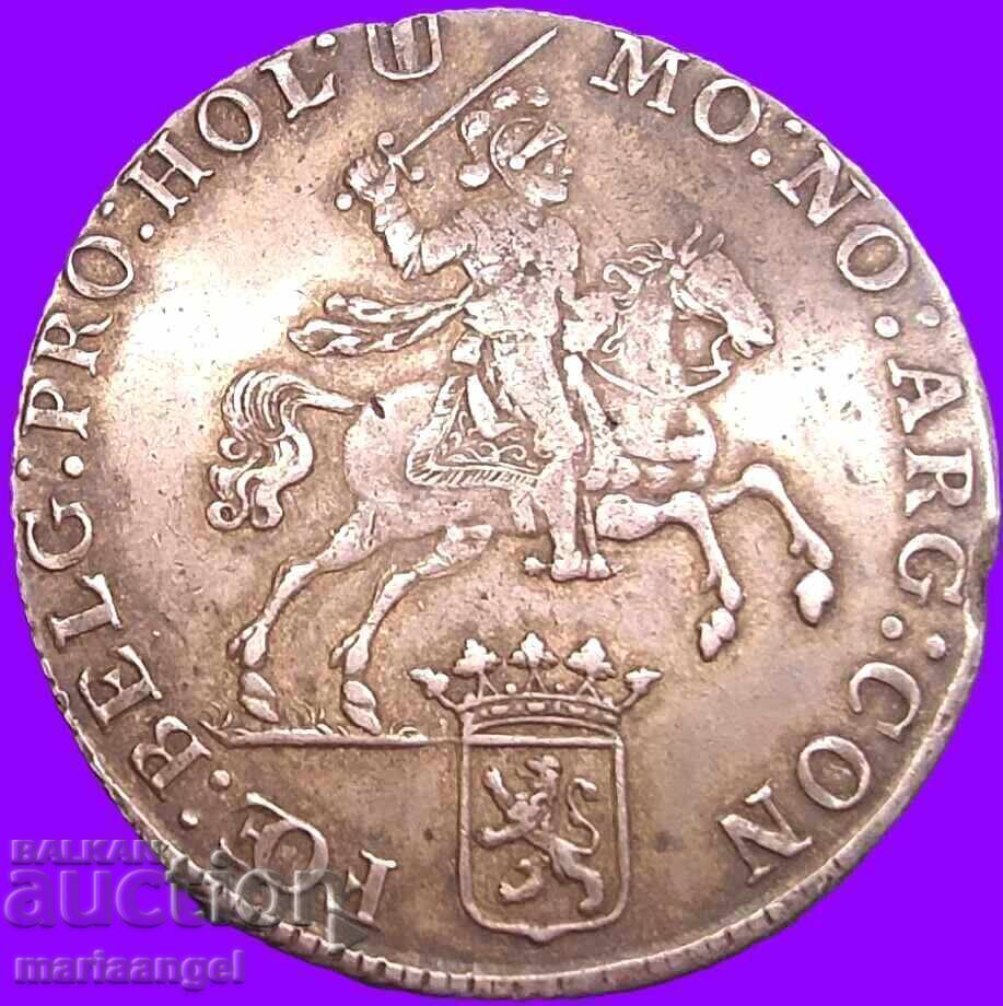 Netherlands 1774 1 Thaler Ducaton "Silver Rider" 32.5g 42mm