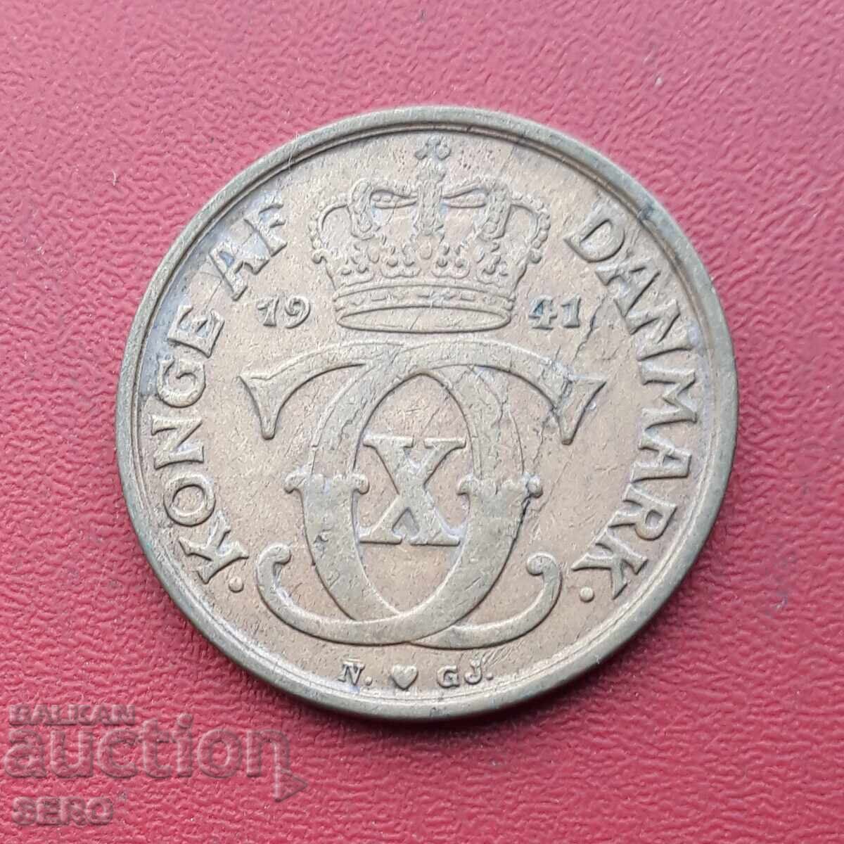 Denmark-1 krone 1941-rare