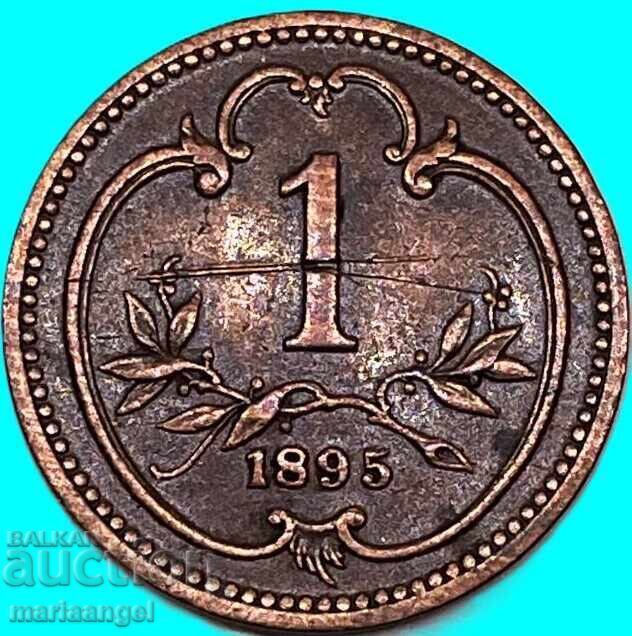1 χέλερ 1895 Αυστρία Ουγγαρία - 6