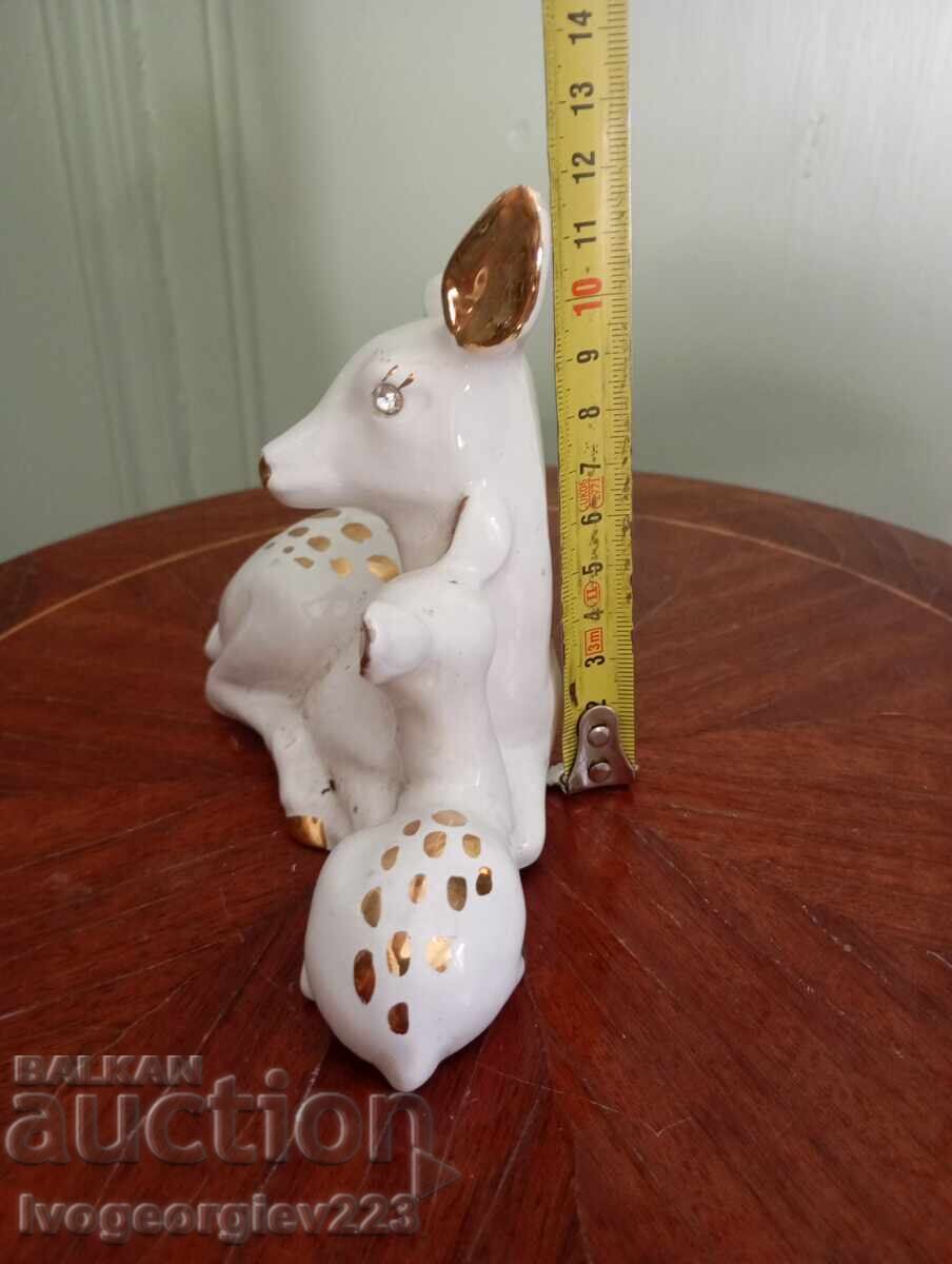 Statuetă din porțelan căprioară cu preț € 13.00 | 25.43 BGN Statuetă din porțelan căprioară cu preț € 13.00 | 25.43 BGN