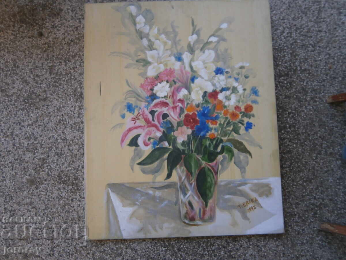Painting, oil on canvas, 65x81cm