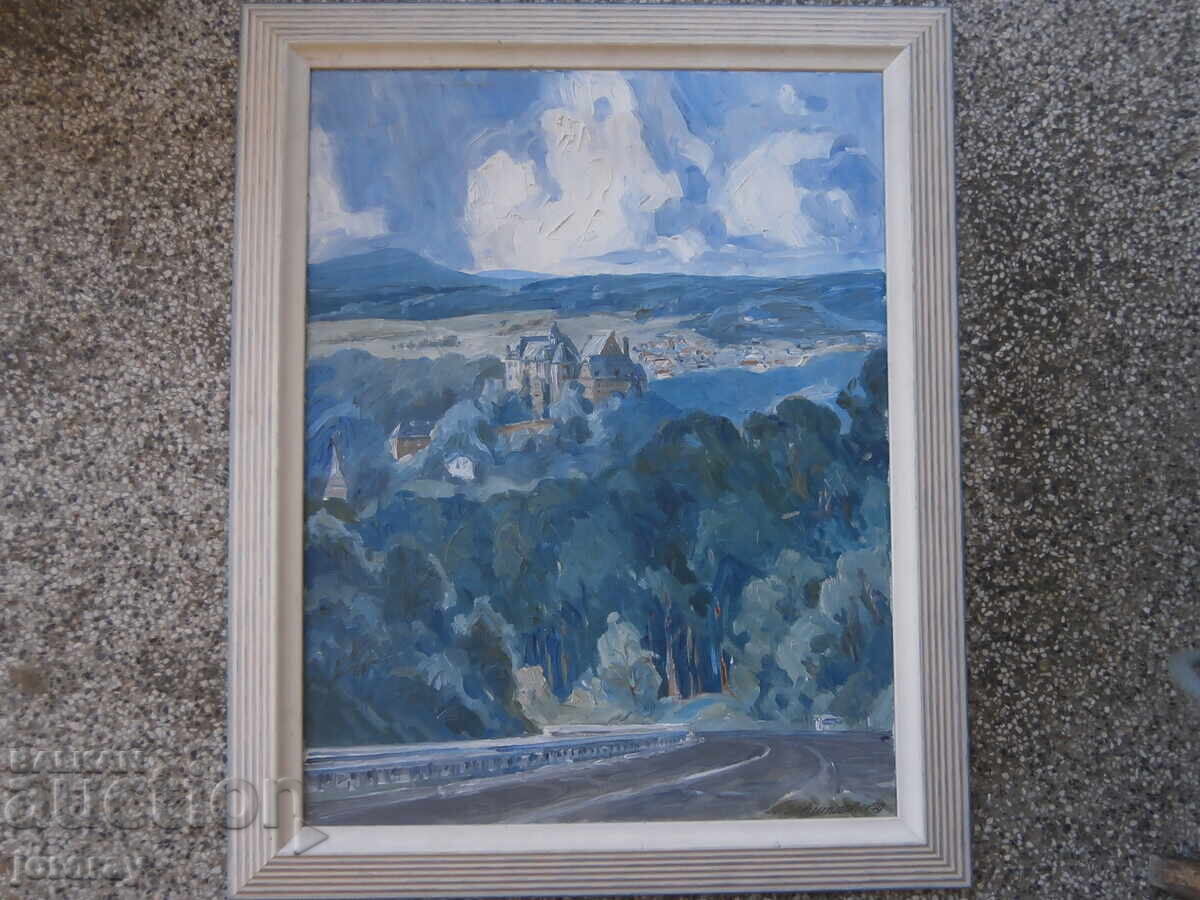 Painting, oil on canvas, 50x65cm