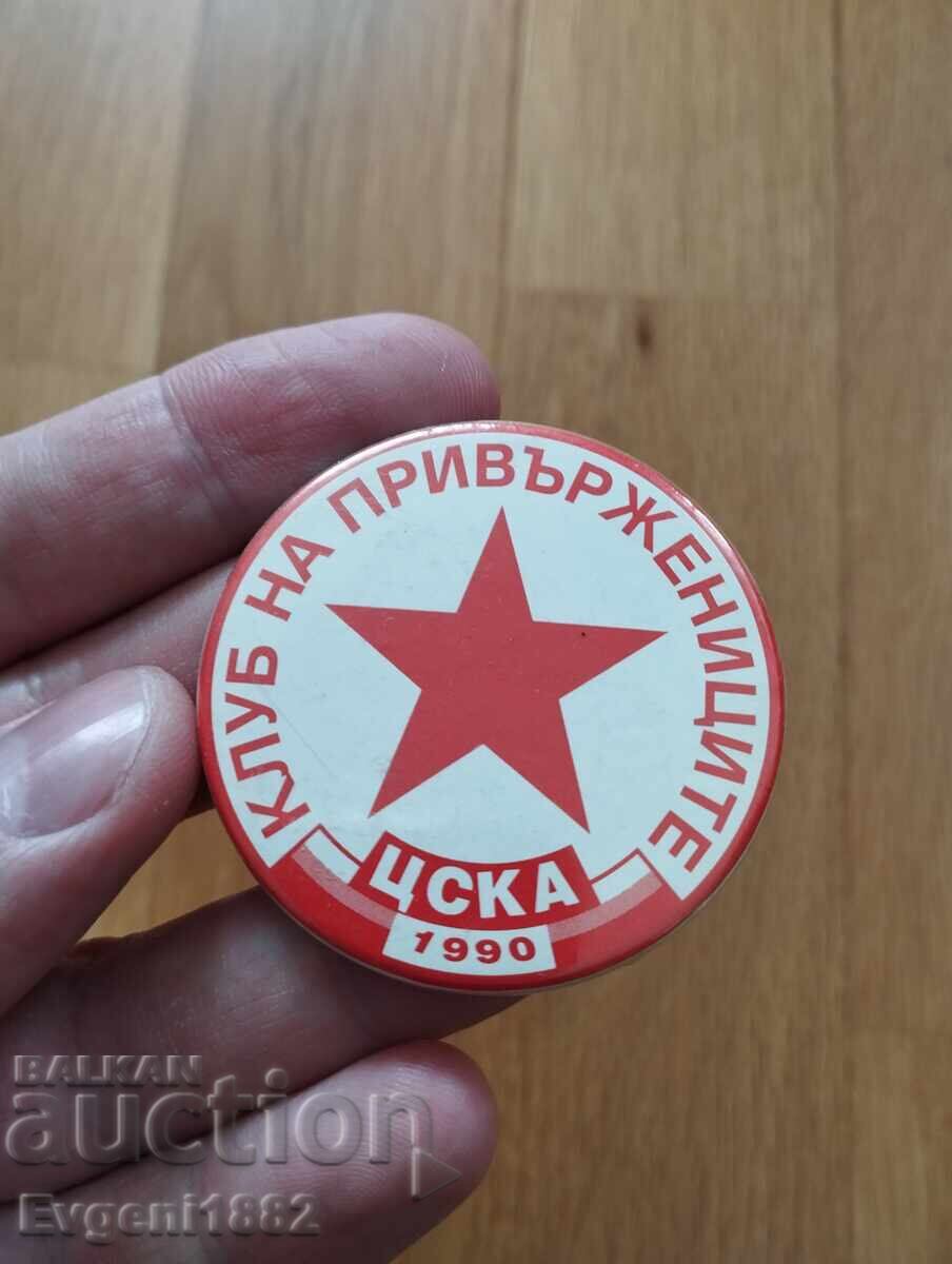 Delivery of CSKA - Supporters Club 1990 Old Football Badge