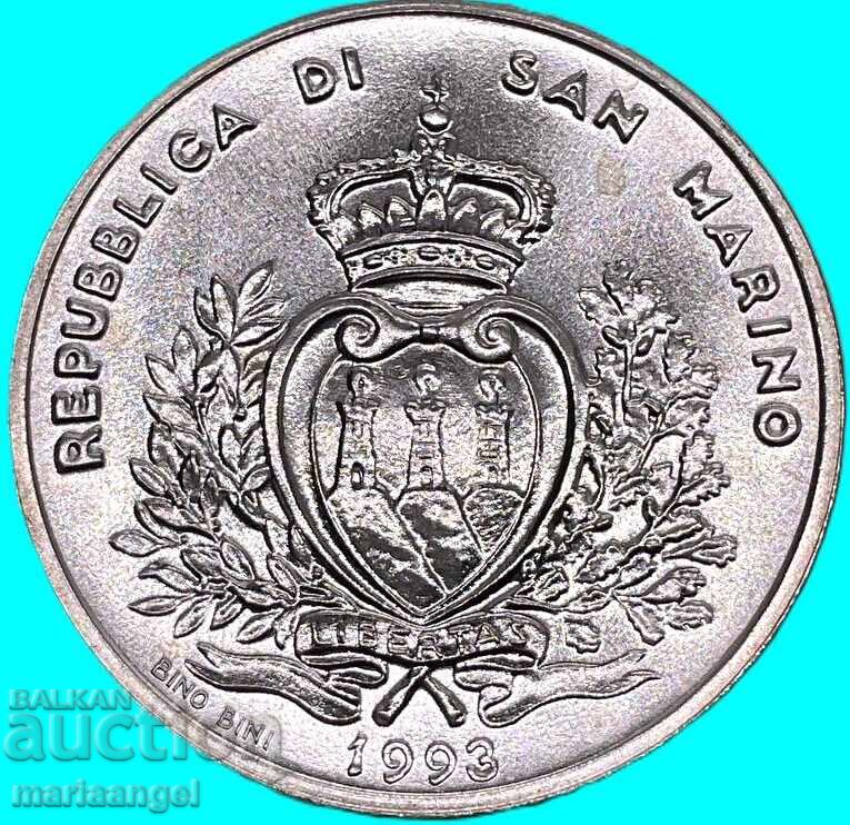 San Marino 1993 1000 Lire UNC 14.6g .835 silver with price € 39.00 | 76.28 BGN San Marino 1993 1000 Lire UNC 14.6g .835 silver with price € 39.00 | 76.28 BGN