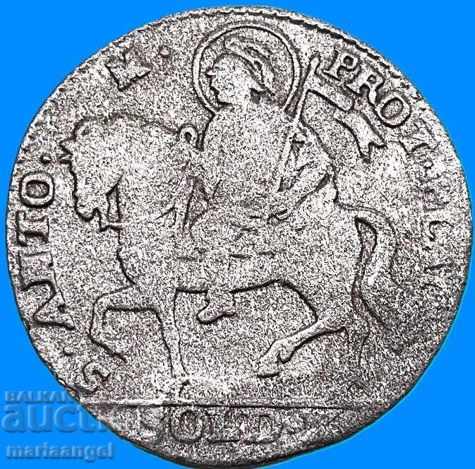 10 Soldi 1789 Italy 1/2 Lira Parma Ranuccio II Farnese