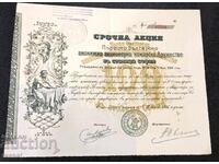 Acțiune veche din 1895