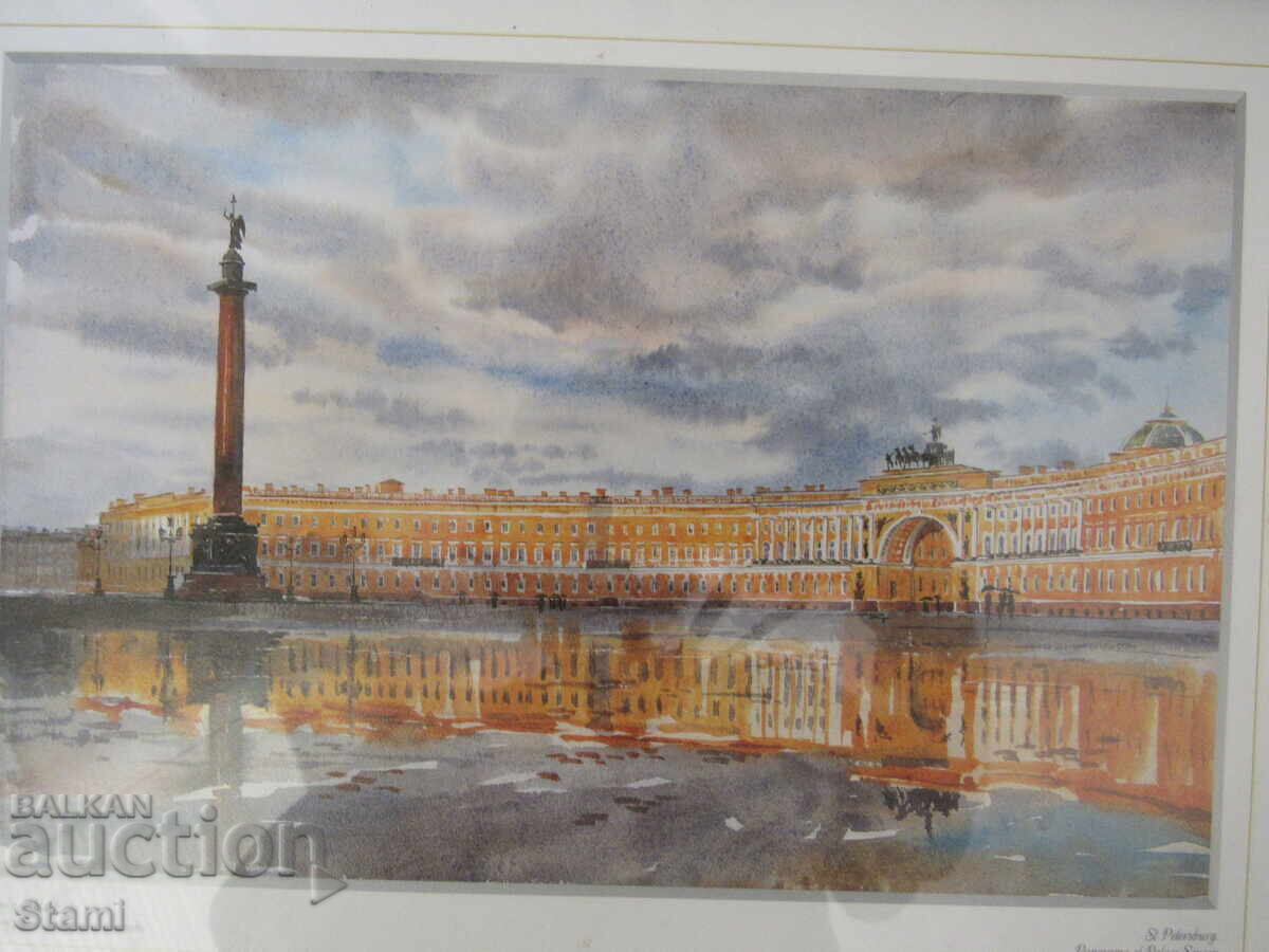 Licitație +Serie de tablouri pictate în ramă - Sankt Petersburg, Rusia Licitație +Serie de tablouri pictate în ramă - Sankt Petersburg, Rusia
