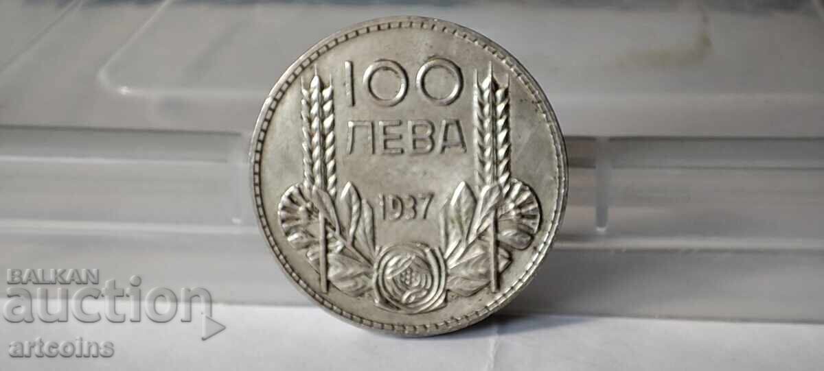 100 LEVA 1937 BORIS AL III-LEA