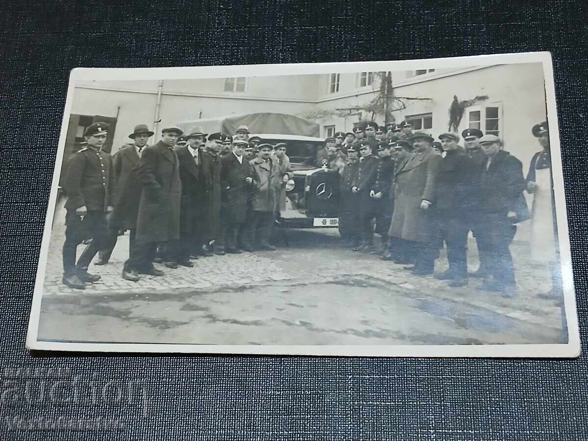 Фотография-Стара снимка-ПОЖАРНА-ПОЖАРНИКАРИ