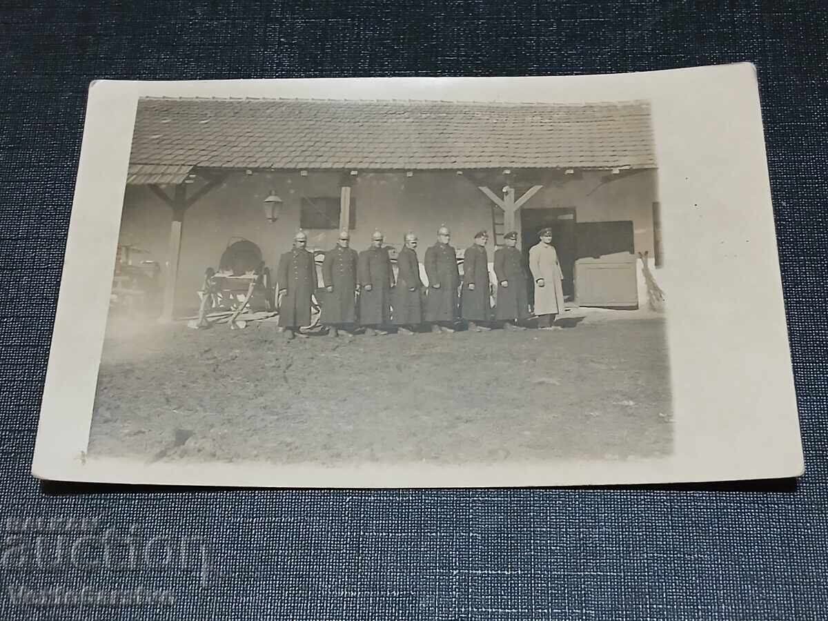 Фотография-Стара снимка-ПОЖАРНА-ПОЖАРНИКАРИ