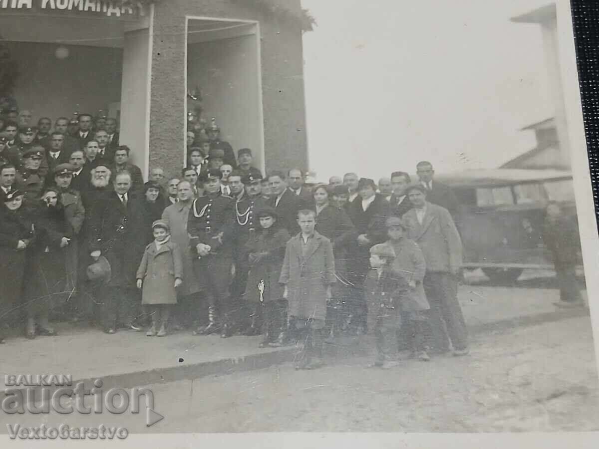 Аукцион Фотография-Стара снимка-ПОЖАРНА-ПОЖАРНИКАРИ