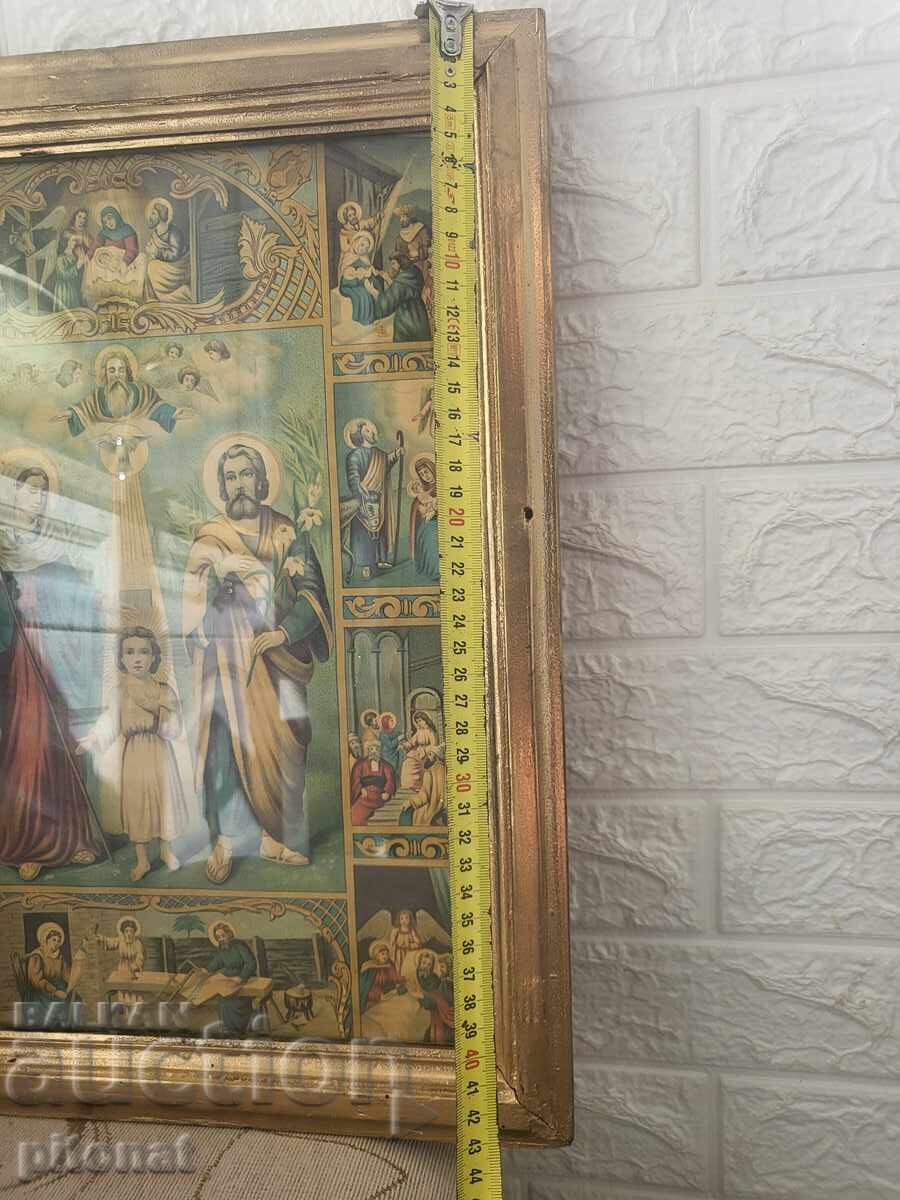 Livrarea Icoană veche litografie Regatul Bulgariei