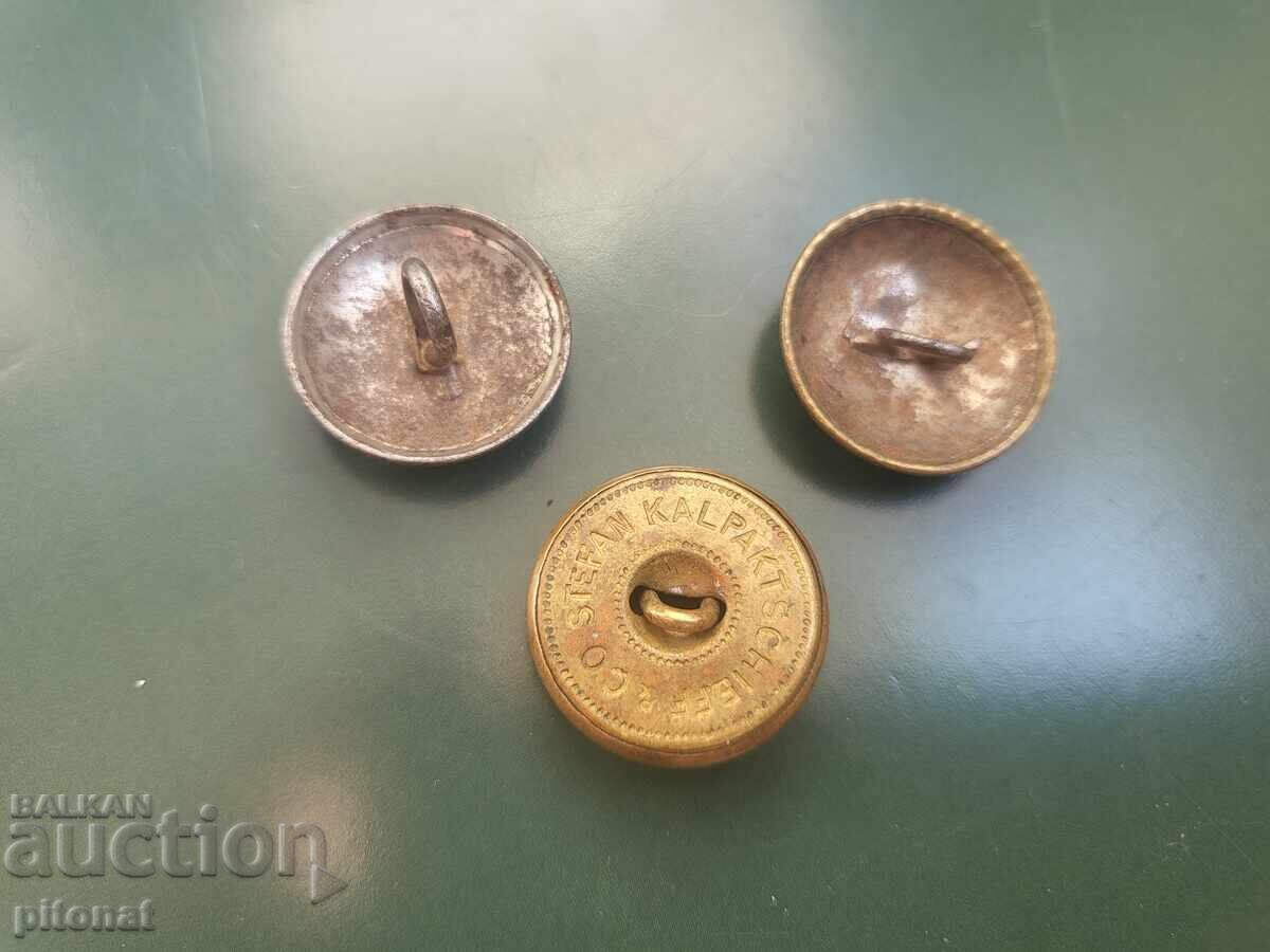 Lot of military buttons Kingdom of Bulgaria - 5 Lot of military buttons Kingdom of Bulgaria - 5
