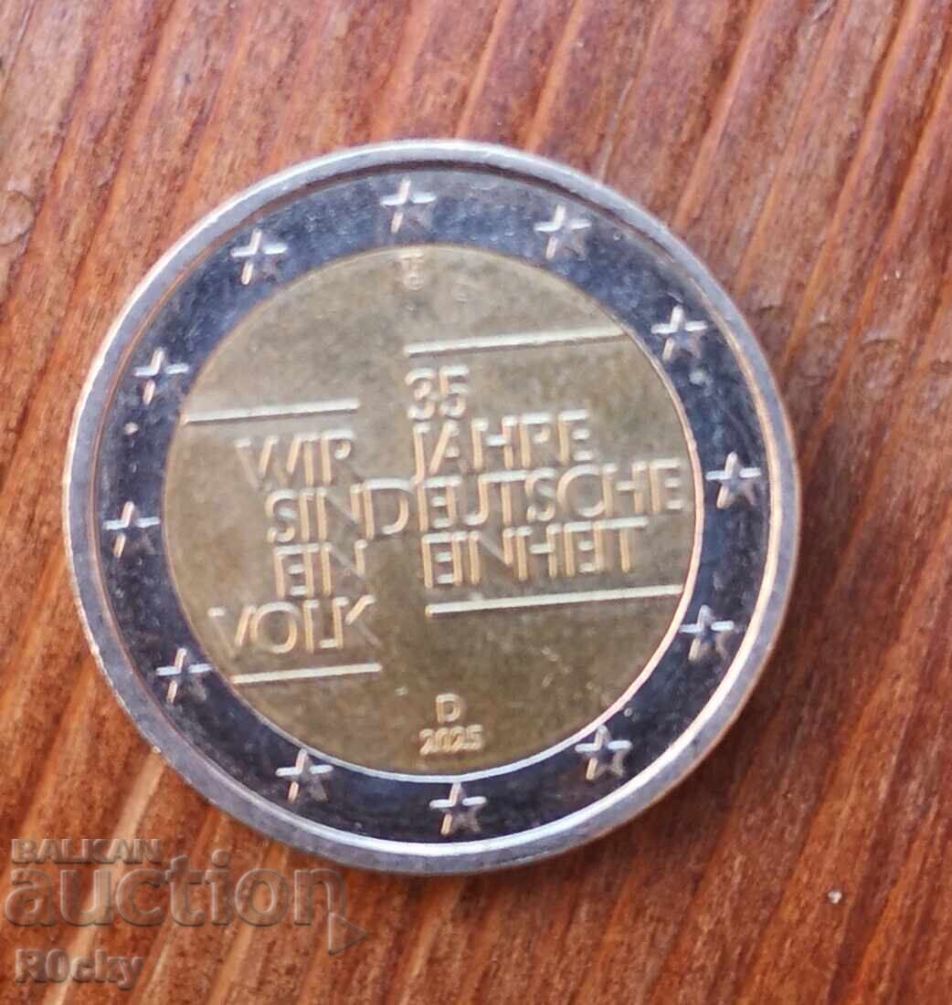 Германия възпоменателна монета 2025 35 години