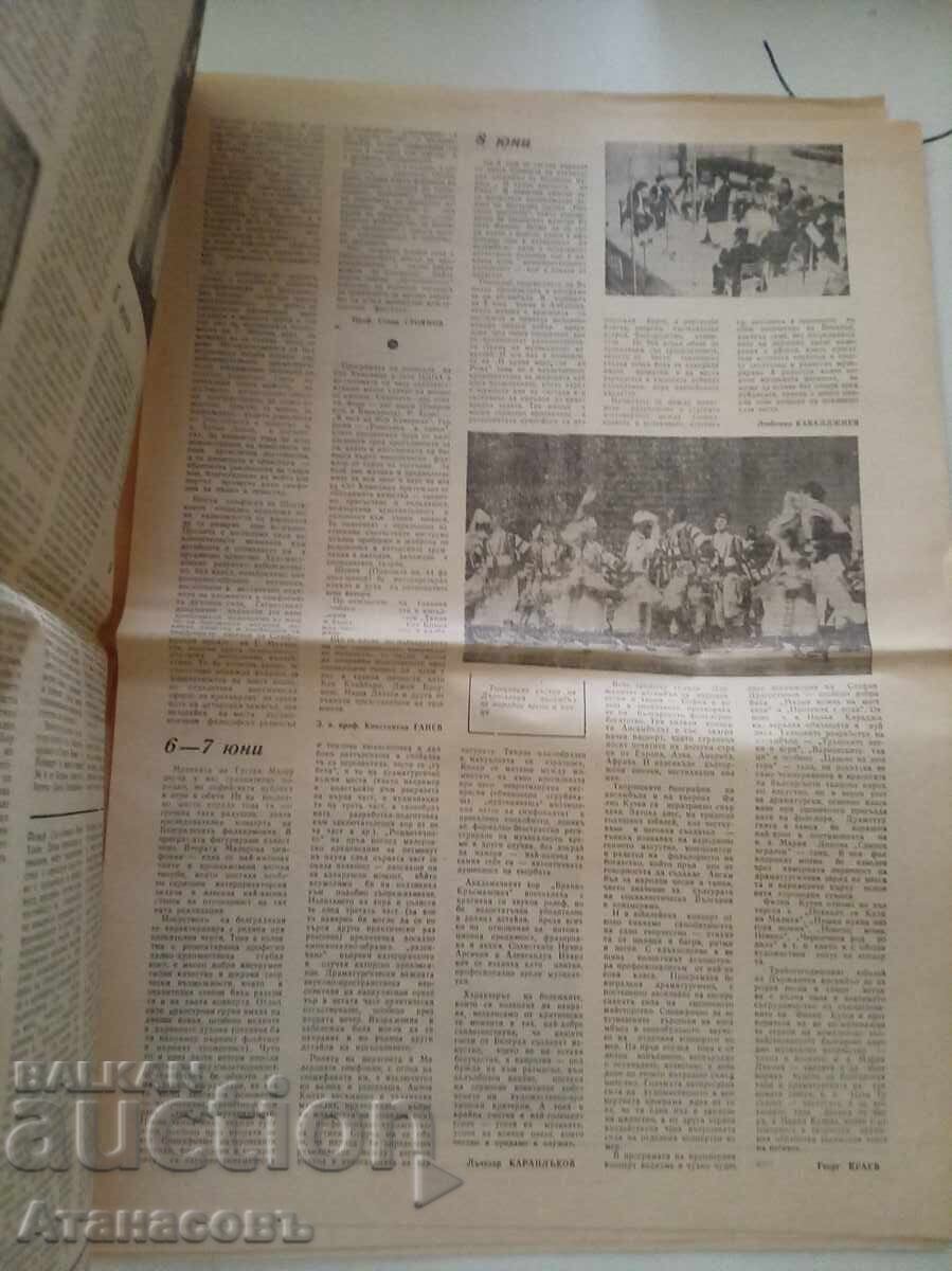 Auction  Musical Life Newspaper June 11, 1981
