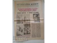 Εφημερίδα Μουσική Ζωή 11 Ιουνίου 1981