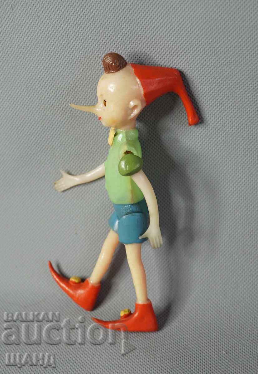 Стара Фигурка играчка кукла БУРАТИНО-ПИНОКИО с цена € 10.56 | 20.65 лв.