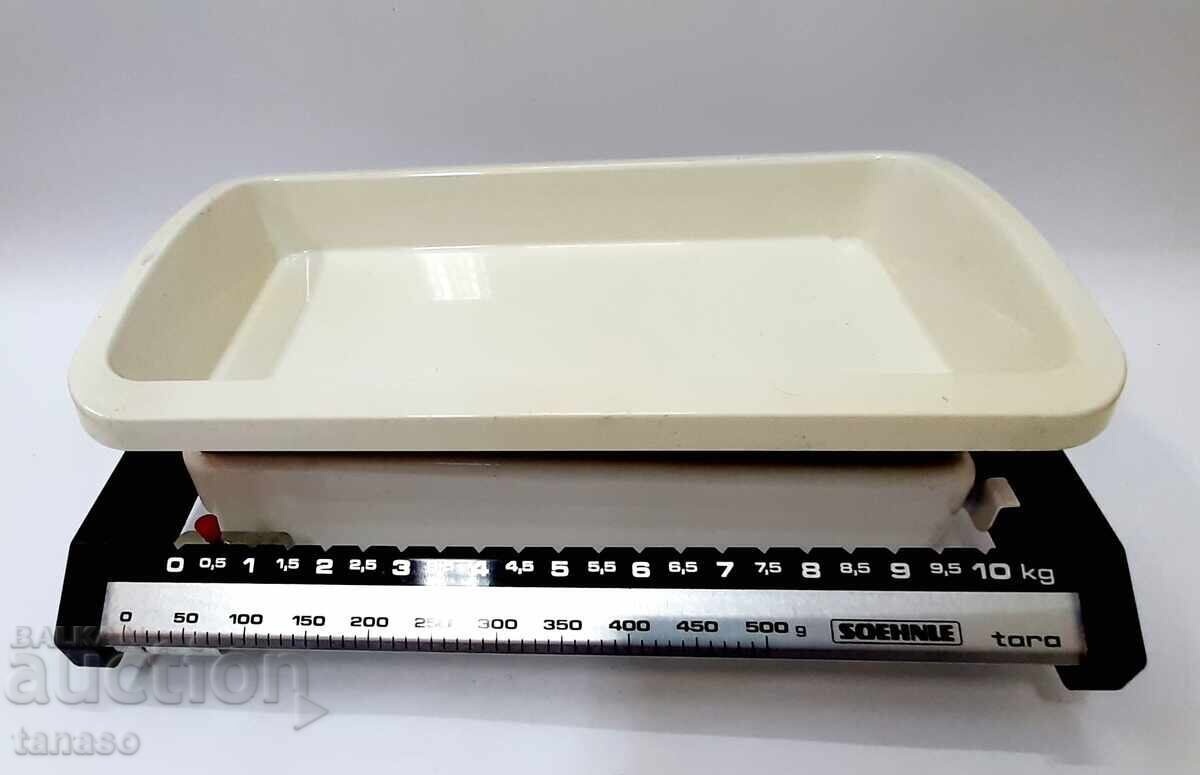 Аукцион Ретро кухненска везна Soehnle от 60те, механична, като нова