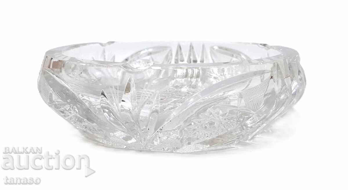 Vintage heavy ashtray – lead crystal – like new with price € 20.00 | 39.12 BGN Vintage heavy ashtray – lead crystal – like new with price € 20.00 | 39.12 BGN