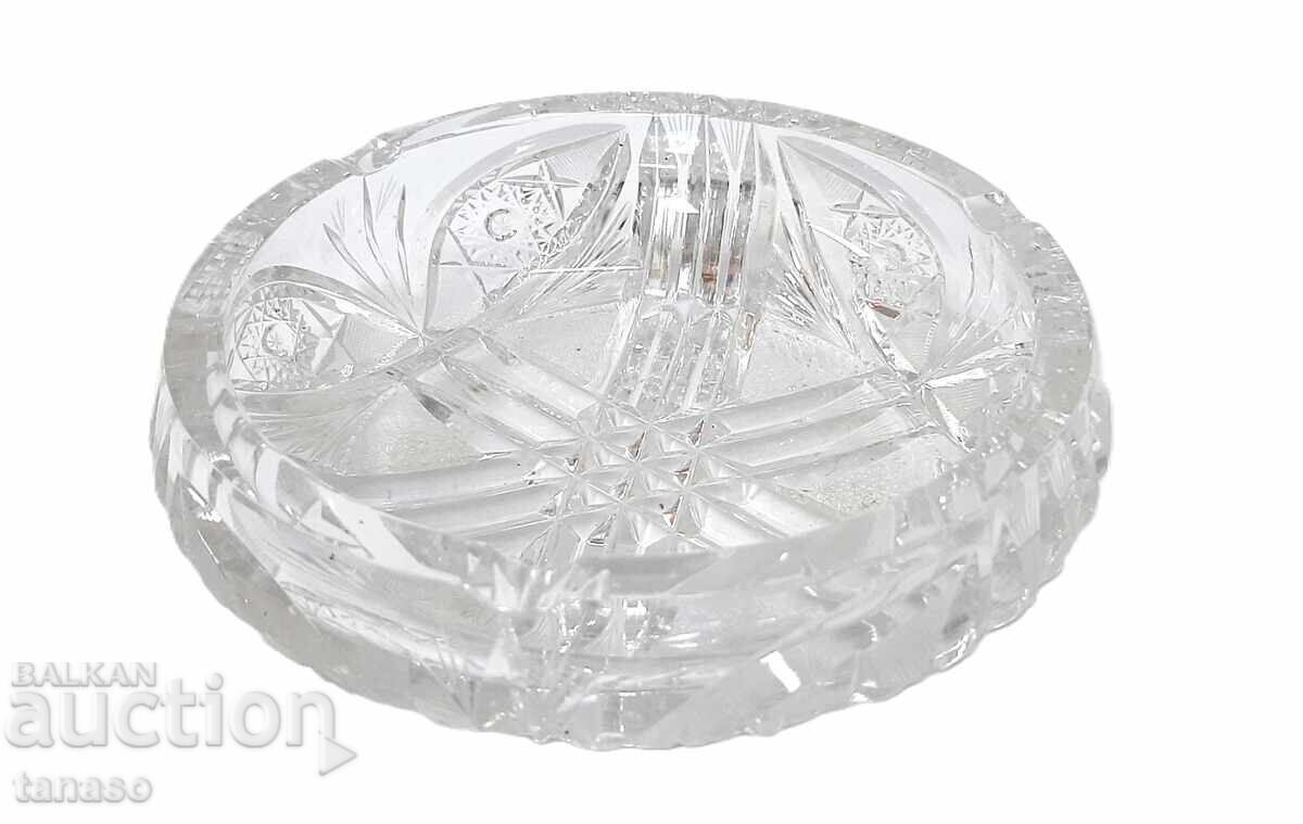 Vintage heavy ashtray – lead crystal – like new Vintage heavy ashtray – lead crystal – like new