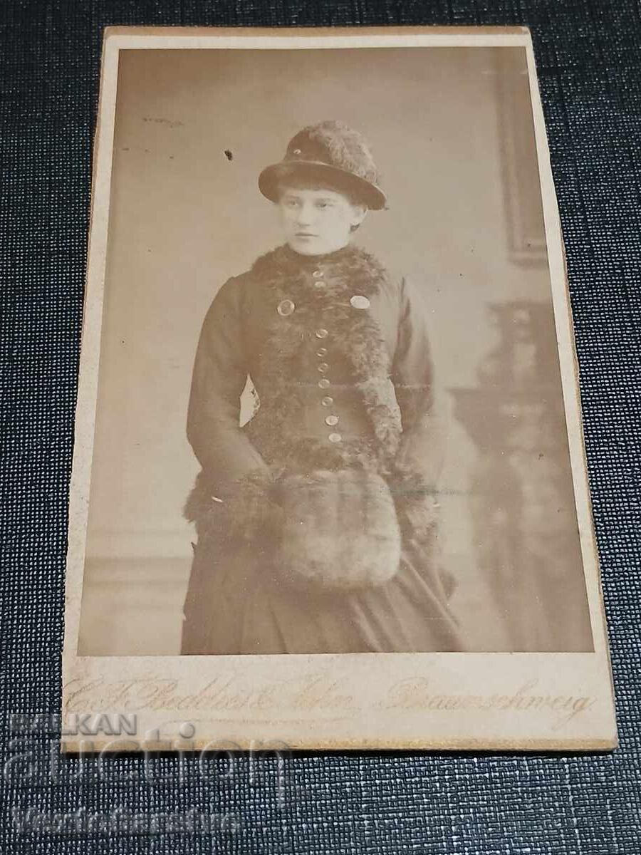 Фотография-Стара снимка-Картон-ИНТЕРИОР,МОДА,ЛИЧНОСТИ.