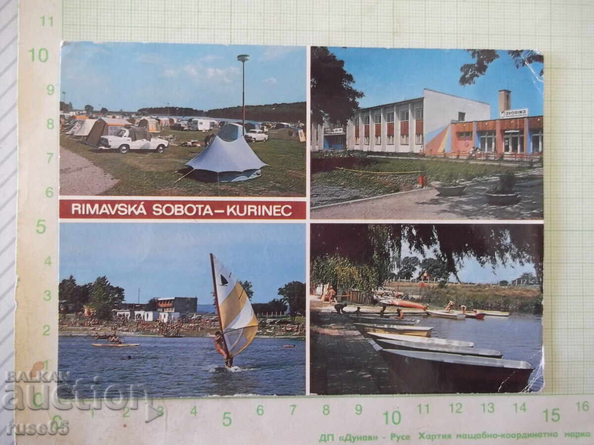 Картичка пощенска "RIMAVSKÁ SOBOTA-KURINEC" Картичка пощенска "RIMAVSKÁ SOBOTA-KURINEC"