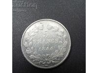 5 franci 1844 Franța
