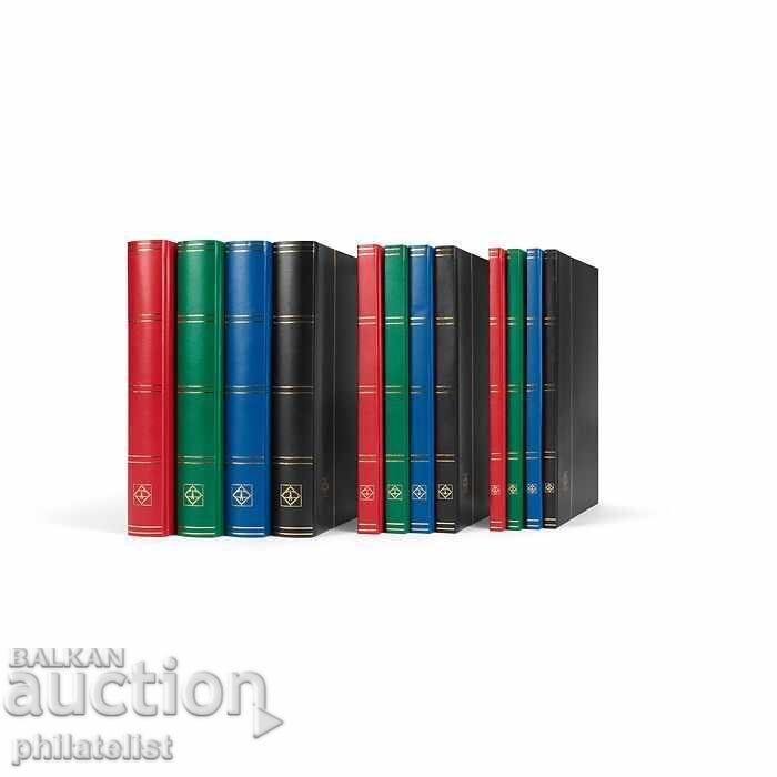Аукцион Leuchtturm - албум за марки Basic 32 черни листа А4 , зелен /c