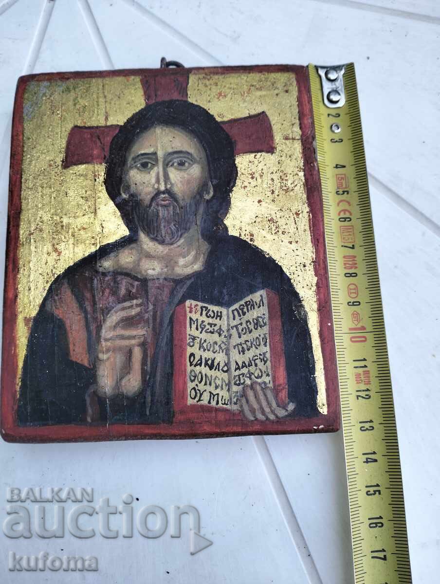 Hand-painted wooden icon with price € 29.99 | 58.66 BGN