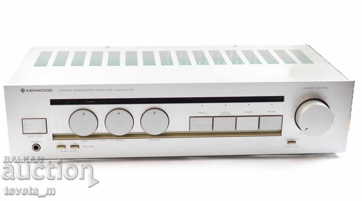 Винтидж стерео усилвател Kenwood KA-30 - 5