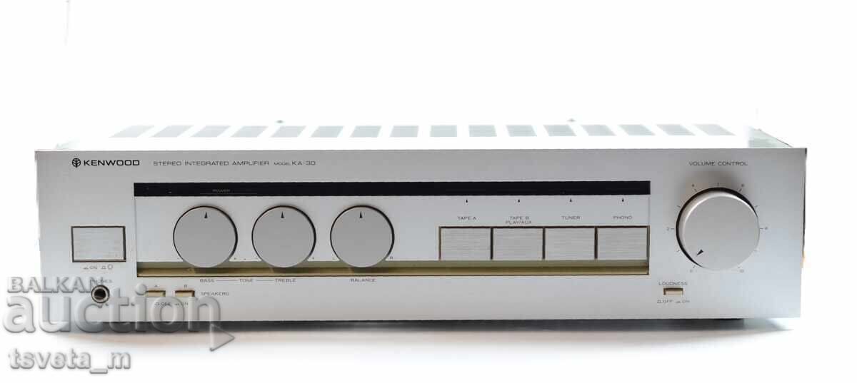 Винтидж стерео усилвател Kenwood KA-30