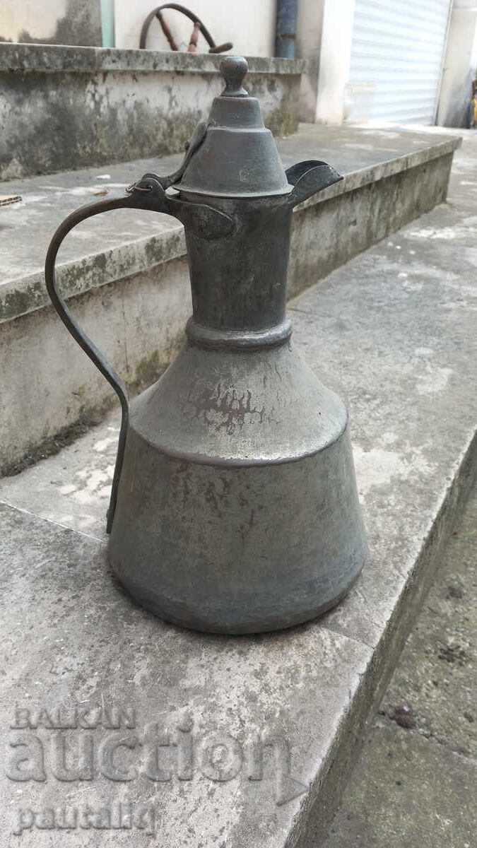 Delivery of Copper vessel ibrik gyum