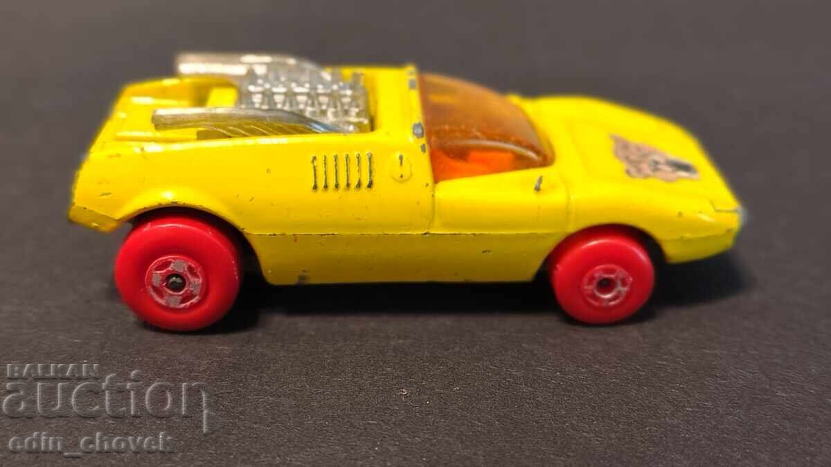 Παράδοση Matchbox Lesney England №1 Mod Rod 1971 κόκκινες ρόδες