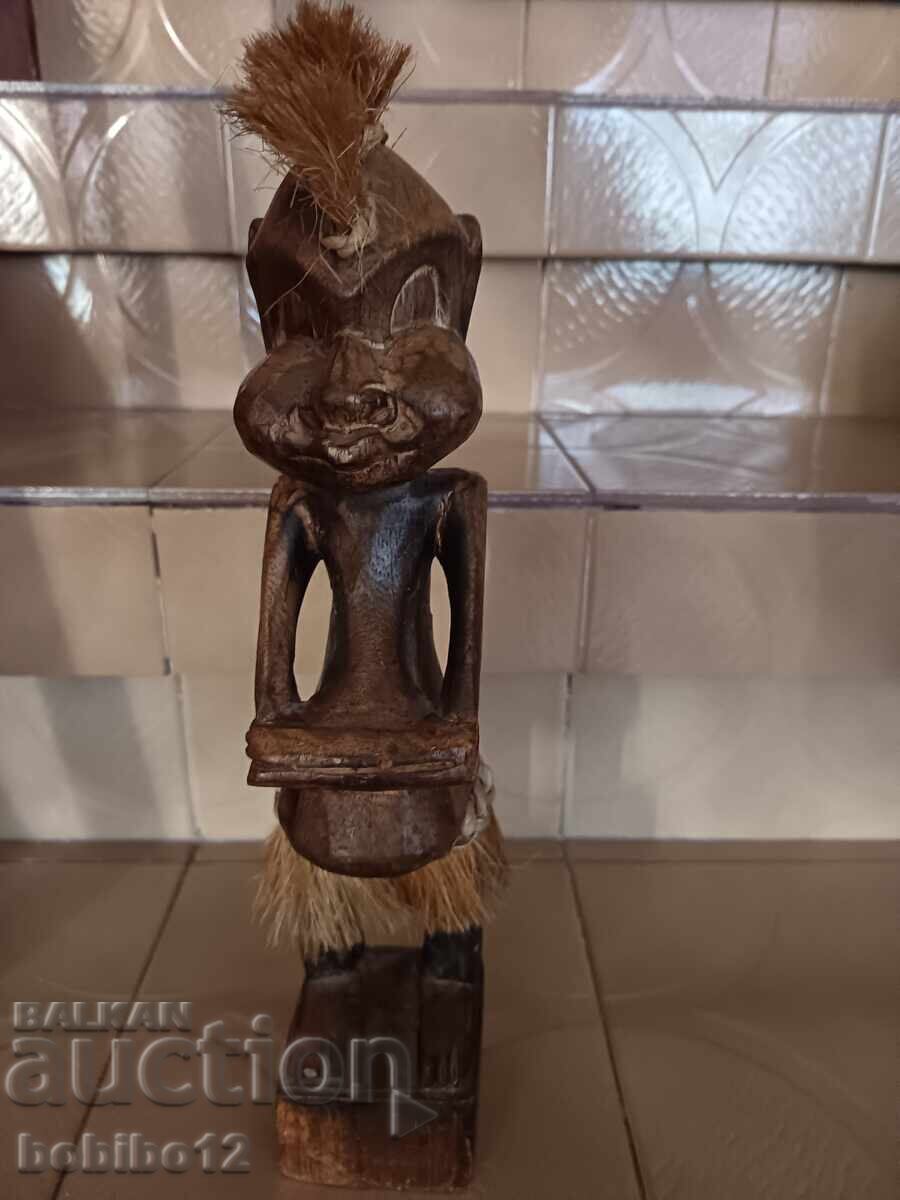 Auction  African figure - figurine - wood