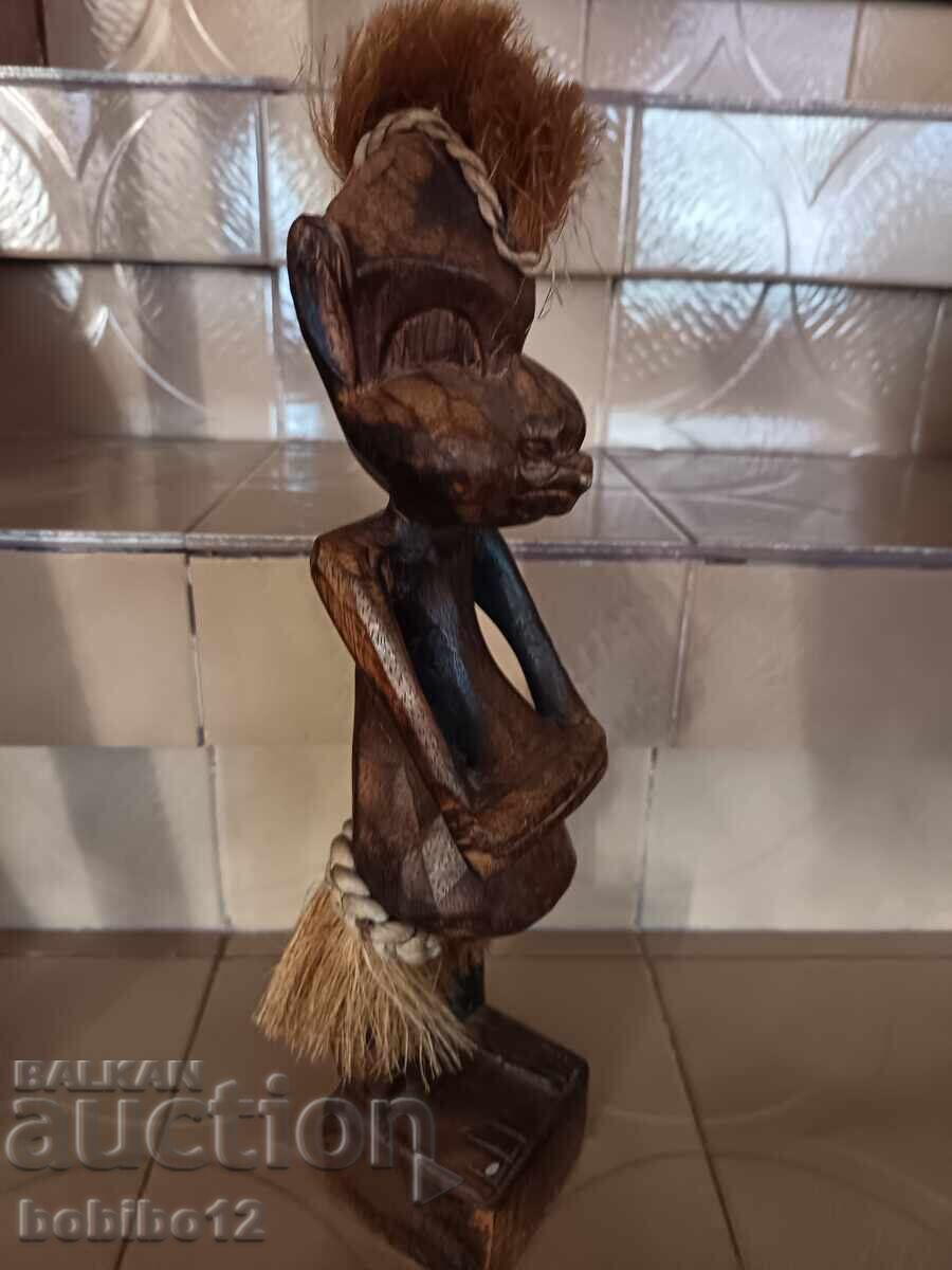 African figure - figurine - wood - 5