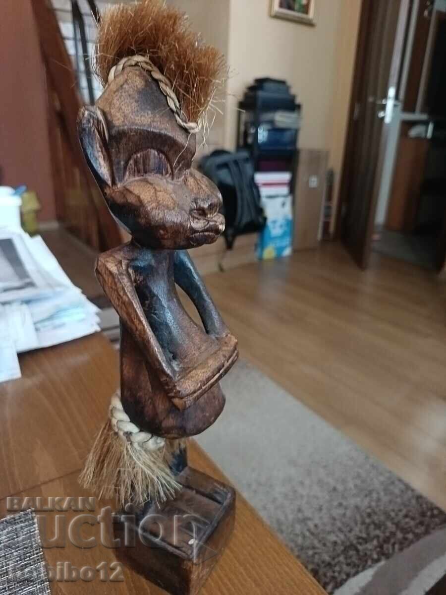 African figure - figurine - wood