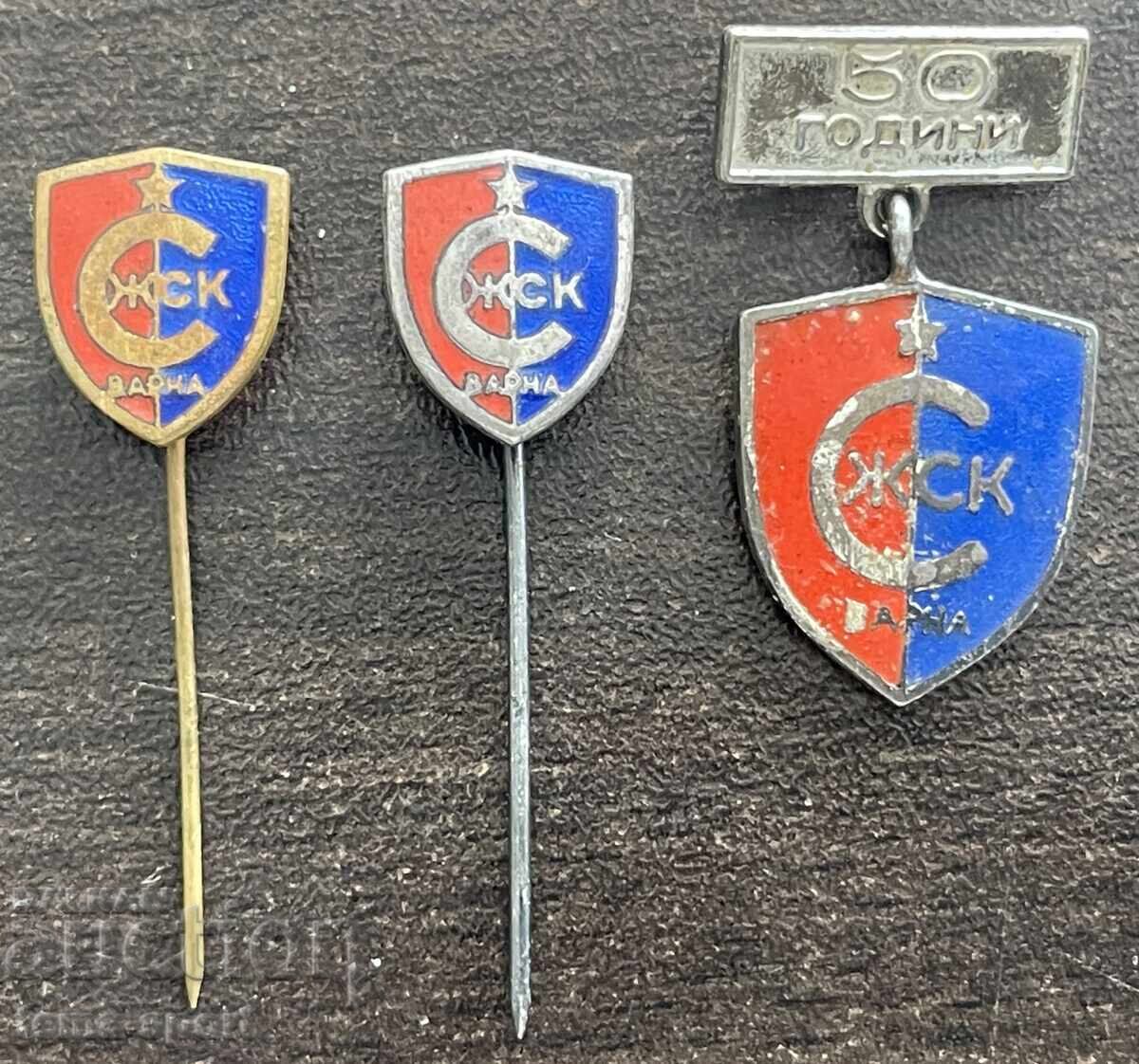 2452 Bulgaria 3 insigne club de fotbal JSK Spartak Varna