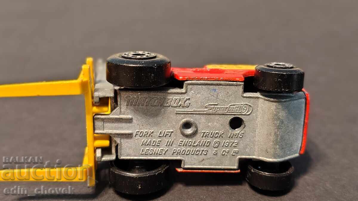 Matchbox Lesney Αγγλίας №15 Fork Lift Truck 1972 - 7